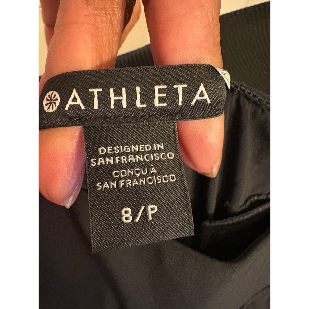 Athleta‎ NWT Brooklyn Ankle Pant Black-8 Petite - Picture 5 of 7